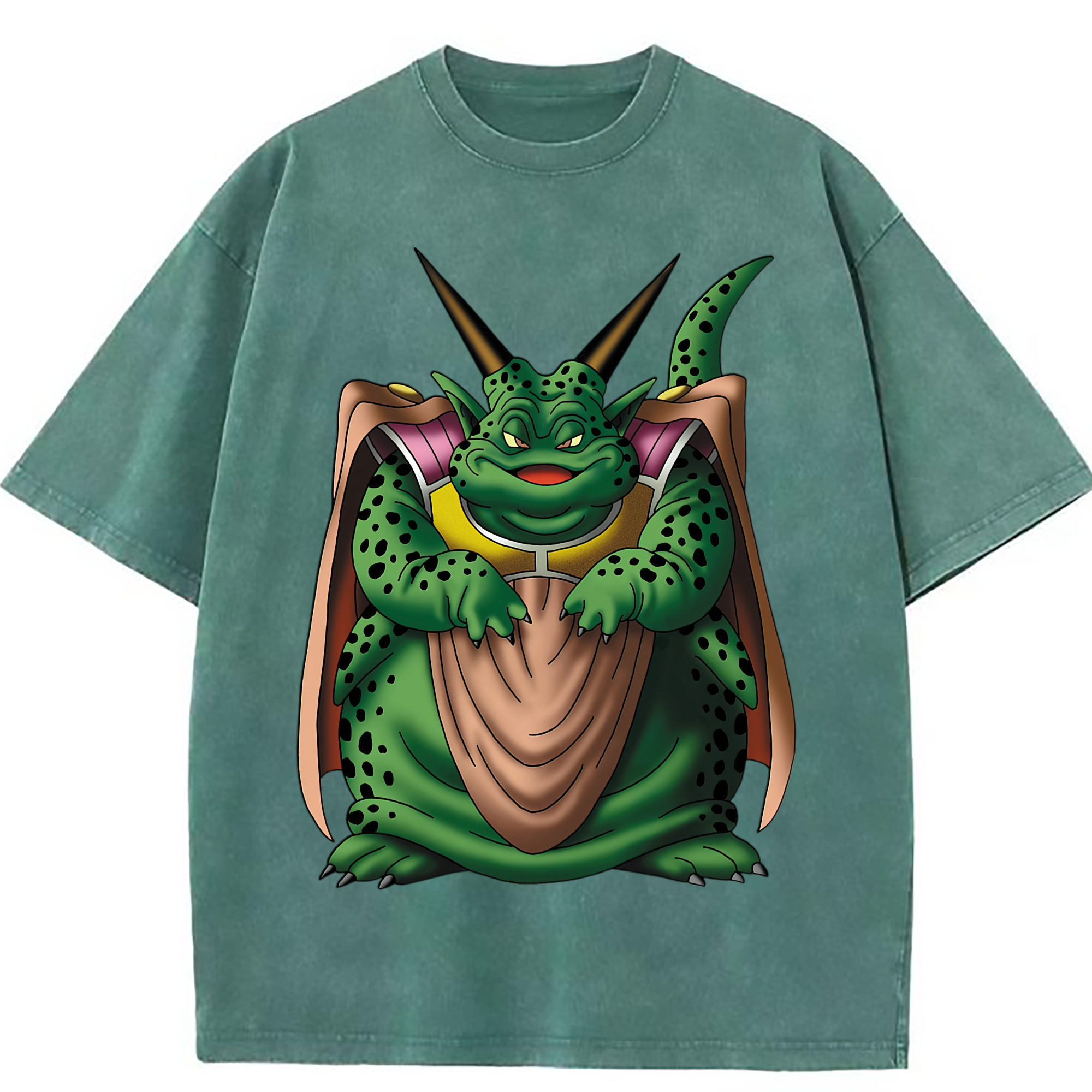 （画像用） ドラゴンクエスト Doragon Kuesuto Dragon Quest 綿100% ヴィンテージ風 半袖Tシャツ（フロントプリント）